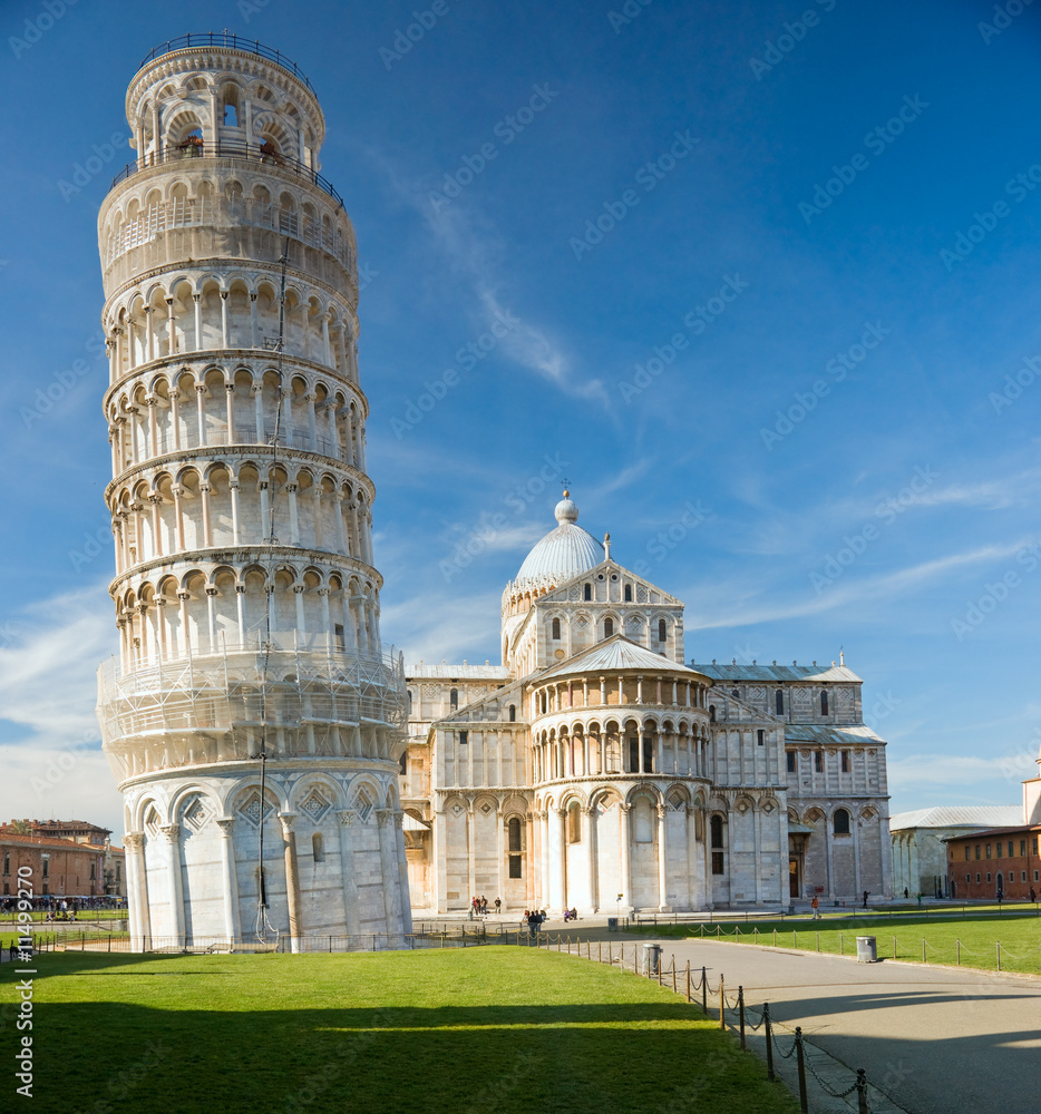 Foto-Fußmatte - Pisa, Piazza dei miracoli.