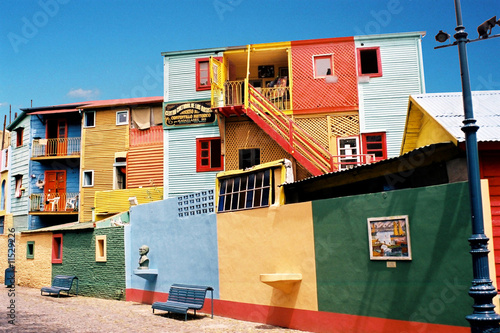 Buenos Aires Argentine Argentina La Boca Принти на полотні