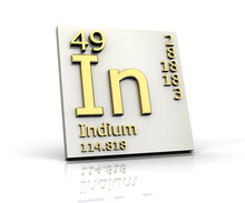 Indium  Form Periodic Table Of Elements