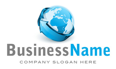 Wall Mural - Business logo