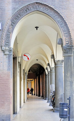 Wall Mural - Italy Bologna typical portico.