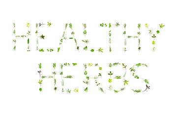 Sticker - Healthy Herbs