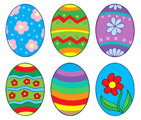 Sticker - Easter eggs collection 1