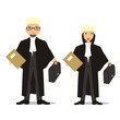 © Pilgrim Artworks - barrister couple