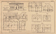 © Kerier - Historical 142 years old technical drawing - floor plan