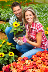 Poster - people florists