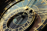 Fototapeta Mapy - Astronomical clock in Czech capital Prague