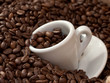 Coffee Beans and Cup
