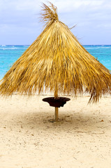 Poster - Tropical beach umbrella