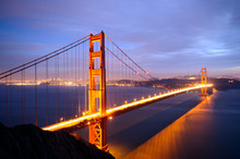 Golden Gate Bridge from Battery Spencer viewpoint