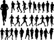 © Viki & Maki - big collection of running people - vector