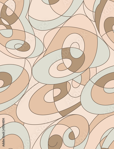 Naklejka - mata magnetyczna na lodówkę Abstract seamless pattern