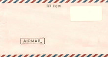 Vintage Airmail Envelope