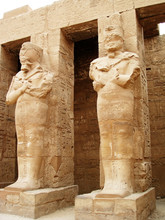 Ancient Statues In A Egypt