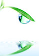 Leinwandbild Motiv Water drop