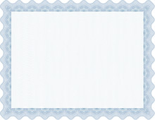 Vector Secure Blank Certificate