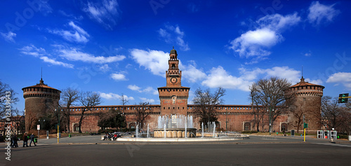 Fotografia  Castello Sforzesco Milano