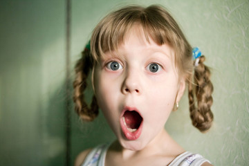 Surprised girl