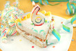 © GVictoria - slice of sixth birthday cake