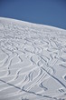 slalom - trace de ski