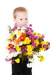 © vsurkov - boy with flowers