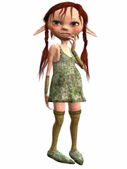 Poster - Little Female Troll