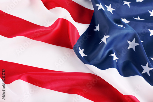 Board z aluminiowym obramowaniem Flaga usa