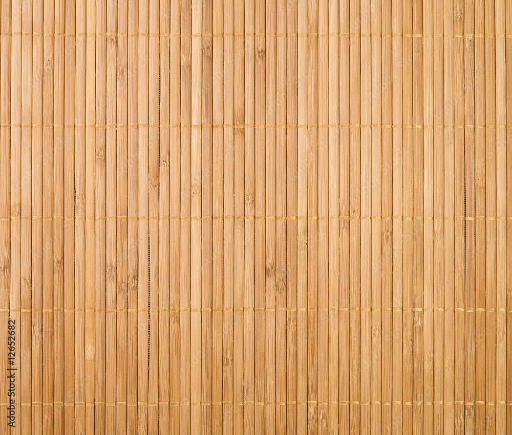 bamboo mat background - obrazy, fototapety, plakaty 