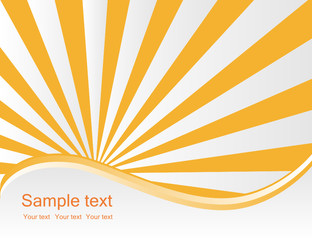 Aufkleber - sunburst business vector