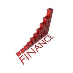 Wall Mural - finance chart