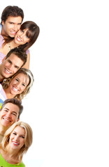 Wall Mural - smiling people