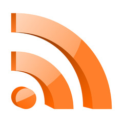 Leinwandbilder - rss icon