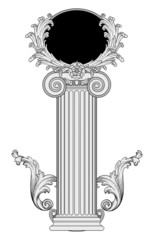 Wall Mural - Column vector