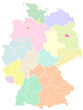 © Christian Pauschert - Deutschland - Bundesländer und Regionen nach NUTS-2 level