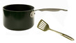 STAINLESS STEEL PAN WITH SPATULA