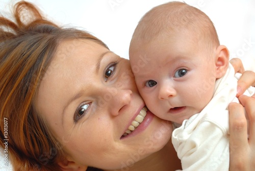 Fototapeta matka i dziecko
