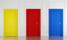 Three Color Doors