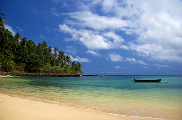 Wall Mural - equator beach