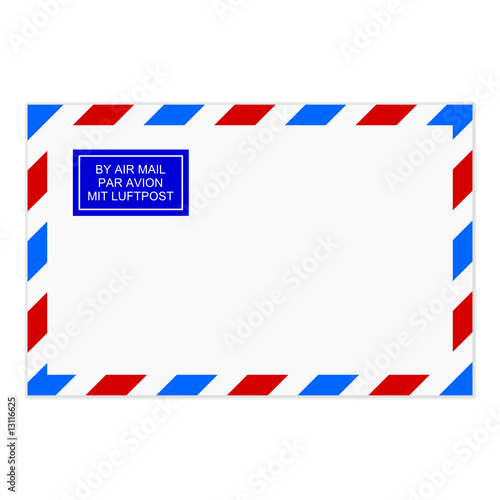 luftpostbrief Adobe Stock