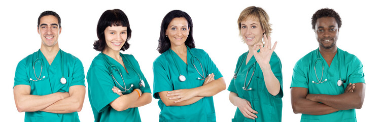 Wall Mural - Medical team