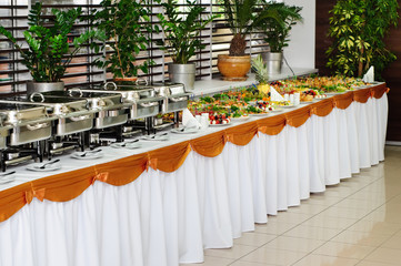 banquet table