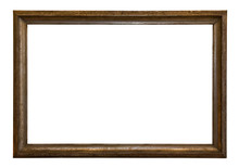 Antique Picture Frame With Clipping Path