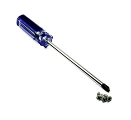 Screw and screwdriver