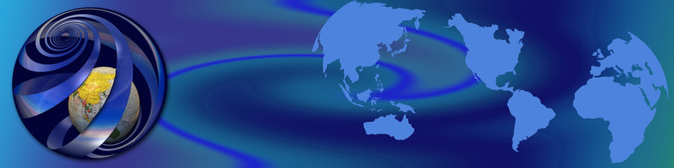 Wall Mural - World wide business.