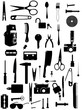 Various home accessories illustrations