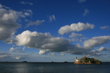 Canvas Print - île,bretagne,baie,morlaix,baie ,mer