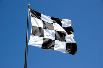 Checkered flag