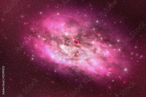 Naklejka samoprzylepna Mgławica planetarna