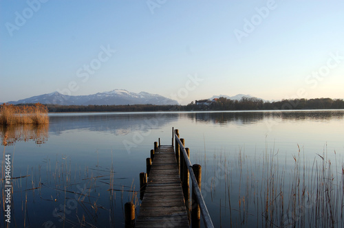Obraz na płótnie canvas dwuczęściowy "dyptyk" Perspektywy chiemsee