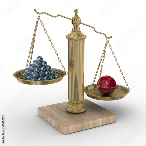 leadership concept on a white background. Isolated 3D image